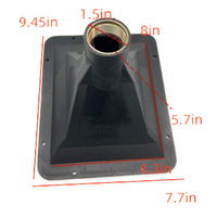 Haute qualité professionnel Line Array Horn 240*195 haut-parleur avec cuivre Slogan Horn plastique Audio ICs accessoires