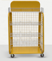 Étagère de supermarché pour snacks, biscuits et pains, snacks, présentoir pour aliments