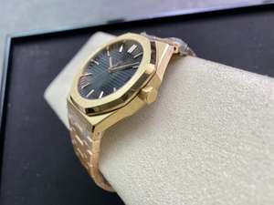 Montre mécanique ZF Hauteur 41 mm Mouvement 4302 Cadran gris Or rose Tout neuf - Product Image 5