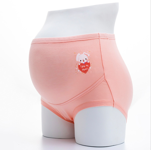 Culottes <span class=keywords><strong>de</strong></span> maternité ajustables bon marché pour femmes grandes tailles, coupe haute, en coton, sous le ventre, soutien du ventre, culottes <span class=keywords><strong>de</strong></span> maternité - Product Image 5