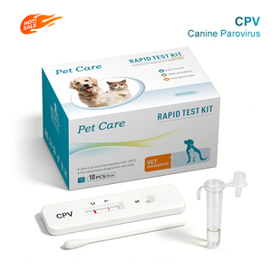 Prueba Rápida de CPV, Prueba Rápida de Parvovirus <span class=keywords><strong>Canino</strong></span> Ag, Pruebas Rápidas Veterinarias, Parvo Serum para Perros Ag - Product Image 1