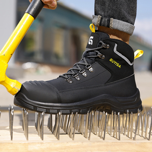 <span class=keywords><strong>Scarpe</strong></span> <span class=keywords><strong>Antinfortunistiche</strong></span> Premium da <span class=keywords><strong>Uomo</strong></span> con Punta in Acciaio, Antiperforazione, per Estate/Inverno, per Edilizia, Fabbriche e Industria - Product Image 5