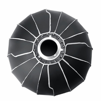Triopo Kp2-70 70cm 27.55 "Portable pliable grande boîte à lumière parabolique profonde avec support Bowens