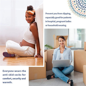 Sangles de maintien personnalisées idéales pour le Pure Barre, la danse, le yoga, le Pilates, chaussettes unies pour femmes - Product Image 4