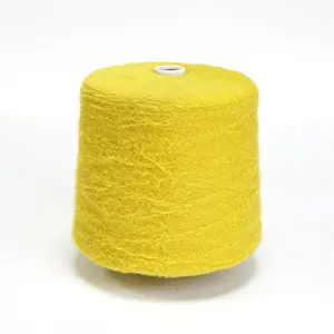 Высококачественная норковая пряжа 100% нейлоновая перьевая пряжа для окрашенных волос причудливая пряжа для ресниц для вязания свитер шарф