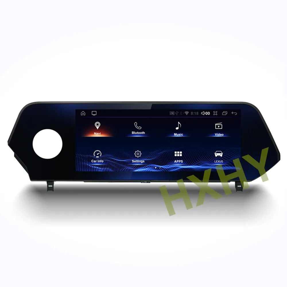 HXHY Android 13 8+128G Car Multimedia For Lexus UX ZA10 UX200 UX250h 2018-2022 Video Player GPS Auto Radio Wireless Carplay