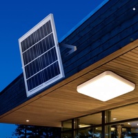 Plafonnier solaire direct d'usine avec télécommande Lampe solaire pour intérieur Lumière solaire d'intérieur Maison