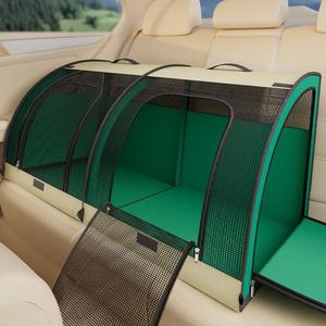 Universal <span class=keywords><strong>PVC</strong></span> Autos itz käfig Four Seasons Semi-Enclosed und Breath able Mesh Solid Pattern Haustier bett für Katzen und Hunde - Product Image 2
