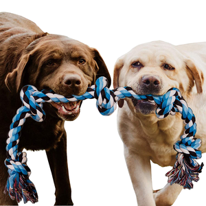 Juguetes Masticables Ecológicos y Divertidos para Perros, Grandes, con Doble Nudo, Anti-Mordidas, Hechos de Nailon Resistente - Product Image 4