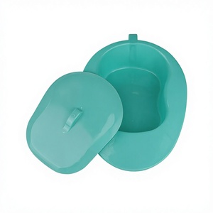 Cuña de plástico engrosada con tapa para uso doméstico, para personas mayores y mujeres posparto, diseño unisex, estilo minimalista - Product Image 5