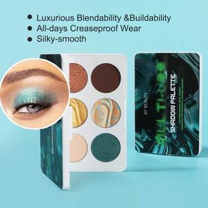Paleta de Sombras de Ojos Vegana Suave, Paleta de Sombras de Ojos Colorida, Marca Privada, Paleta de Sombras de Ojos Multiusos Pigmentada de Lujo - Product Image 3
