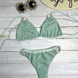 <span class=keywords><strong>Trikini</strong></span> brillante personalizado para mujer, <span class=keywords><strong>traje</strong></span> <span class=keywords><strong>de</strong></span> <span class=keywords><strong>baño</strong></span> <span class=keywords><strong>de</strong></span> dos piezas, bañador <span class=keywords><strong>de</strong></span> tela Flash, conjunto <span class=keywords><strong>de</strong></span> Bikini - Product Image 6