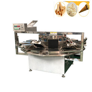 Gaufres commerciales de gaufrette Obleas faisant la machine de formage de gaufres Stroop faisant la machine gaufre de sirop formant la machine - Product Image 2