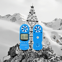 USA Best Seller 3-in-1 Handheld Anemometer Humidity Sensor CE/ROHS Certified Multi-Unit Wind Speed Temperature (-10C~50C)