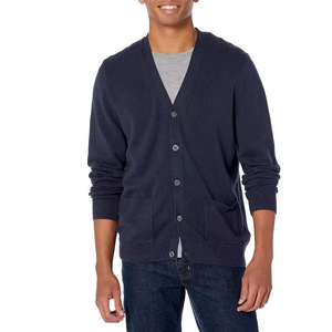 Knitwear Manufacturer Soft Knitted <b>Cardigan</b> Casual Wool Blend <b>Buttons</b> Knitted Vest Jacket Men's <b>Cardigan</b> Sweater Men's Sweater - Product Image 2