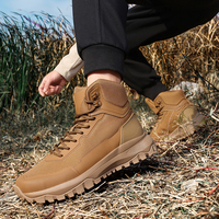 Chaussures de randonnée légères et respirantes en tricot anti-dérapant, bottes de désert pour l'extérieur, personnalisables OEM/ODM, vente chaude en usine