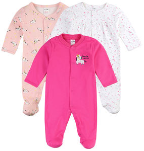 अच्छी कीमत जेट नवजात बच्चे को कपड़े नवजात गर्म बच्चे को कपड़े <span class=keywords><strong>3</strong></span> पैक लंबी आस्तीन ठोस बच्चे rompers लड़का - Product Image 6