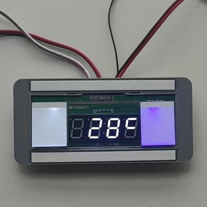 Özel akıllı Dimmer LED aydınlatmalı ayna dokunmatik sensör anahtarı zaman saati sıcaklık göstergesi ile fabrika satış 12V gerilim - Product Image 1
