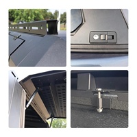 Couverture rigide imperméable pour benne de camion tout-terrain, protection et rangement de la cargaison pour camionnettes