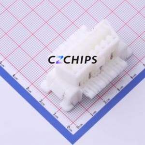 179631-1 Housing (Wire-to-Board / Wire-to-Wire) P=4mm Connector ( Jack Structure: 2x8P )( Pitch: 4mm )( Row Spacing: 8.6mm ) - Product Image 2