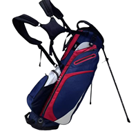 Tas Golf Hybrid Outdoor JUNYUAN JY-G-0001 Grosir, Logo Custom, Ringan, Bahan PU Polyester Multiwarna, Tahan Air, Penutup Ritsleting