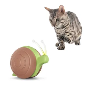 LovePaw邪悪なカタツムリ猫キャッチおもちゃ自動電子移動カタツムリモーション起動インタラクティブスマート猫おもちゃ