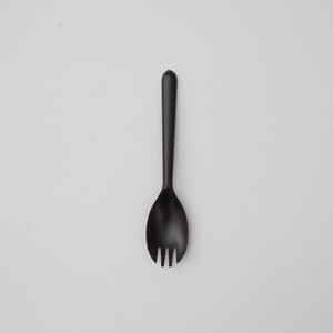 Disposable Plastic Spork White Solid Color Party Cutlery For Adults - Product Image 3