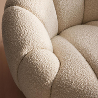 Chaise de canapé paresseux de style citrouille nordique pour meubles de loisirs de salon à la maison