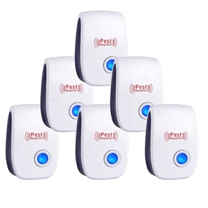 Répulsif à ultrasons électronique pour l'intérieur, lutte antiparasitaire, répulsif à ultrasons pour les puces, les moustiques, les souris, les araignées, les fourmis, - Product Image 1