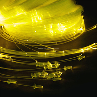Filament de fibre optique PMMA à éclairage latéral pour décoration de plafond étoilé de voiture, bricolage, câble de fibre optique pré-coupé IP68