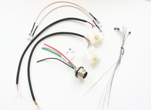 UL1061 UL1007 kabel hitam coklat merah oranye kuning Molex 51021-0600/0500 tali pengaman - Product Image 3