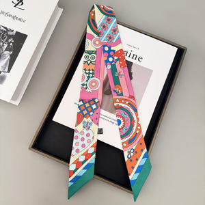 2026 Handlicher Geschenkband-Griff im neuen Stil, Wickelband aus simulierter Seiden-Twill, Taschengriffband, langes, fließendes Band - Product Image 5