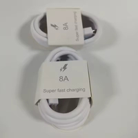 Câble de charge rapide Type-C 8A de qualité à prix abordable – Câble de données Type-C haute vitesse pour SAM S20 Note10