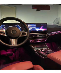 Lumière ambiante LED Premium pour <span class=keywords><strong>BMW</strong></span> Série 3 G20 2019-2025 Kits d'intérieur de Modification de bande éclairée par porte LED Premium Ambient - Product Image 2