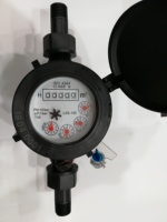 Compteur d'eau en nylon plastique OEM, direct usine, DN15-25, type sec, à roue à aubes multi-jets, ISO4064 Classe B/C, froid, IP68
