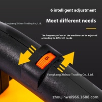 Machine de polissage de plâtrage de caractéristique de rabotage de mur de meuleuse grossière de poche à 4 rondes pour moteur de béton de mastic de mur de sol en ciment