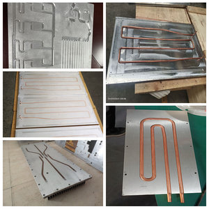 Precisie-Gemaakte Aluminium Waterkoelplaat + Koperen Buizen | Hoge Thermische Geleidbaarheid | Ultrasnelle Warmtedissipatietechnologie - Product Image 6