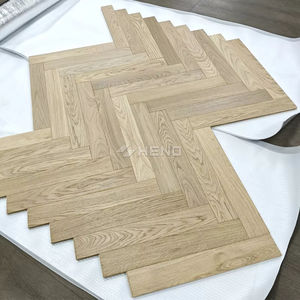Parquet en bois d'ingénierie en <span class=keywords><strong>chêne</strong></span> européen, motif chevrons, épaisseur du placage 3,0 mm, qualité du placage AB - Product Image 1