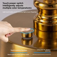 Nouvelle lampe de table en tissu rétro personnalisée de style chinois, alimentée par batterie, rechargeable, pour la chambre à coucher, utilisation au chevet