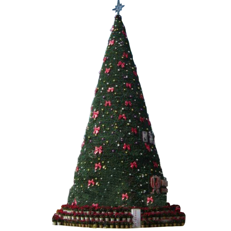 Оптовая продажа, домашняя и наружная Рождественская сосна, большая башня для рождественской елки