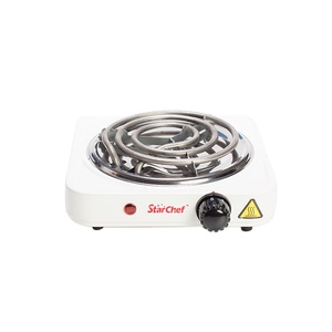 Appareil électroménager <span class=keywords><strong>de</strong></span> cuisine portable, <span class=keywords><strong>plaque</strong></span> chauffante électrique 1000 Watts, blanche - Product Image 1