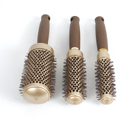 Résistant à la chaleur queue cheveux Styler lissage Premium peigne luxe tête Massage aluminium soin des cheveux brosse Gua Sha peigne