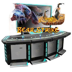 CSGame Bestest Price 4 Player 32Inch LCD Fishing Game Machine Video Games Bear Strike - Product Image 1