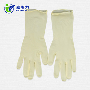 Disposable Latex Gloves 12 Inch Extended Anti-Slip For Industrial Factory Use - Product Image 4