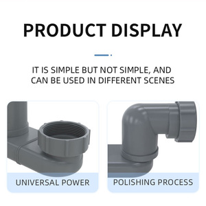 Proway accesorios <span class=keywords><strong>de</strong></span> <span class=keywords><strong>baño</strong></span> sifón bañera tubo <span class=keywords><strong>de</strong></span> drenaje Flexible para bañera - Product Image 6