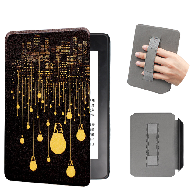 E-Reader Case for Kindle 11th Generation 2022 2024 6 Inch Magnetic PU Leather Cover for Daily Reading Travel