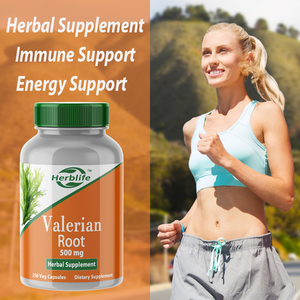 Herblife Suplemento Herbal de Raíz de Valeriana 500 Mg, 250 Cápsulas Vegetales, Suplemento Dietético Vegano para el Sueño - Product Image 3