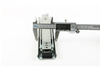 SS2053LK Glissière de tiroir rétractable à extension complète de 53mm avec serrure, acier inoxydable 304, résistant à la corrosion