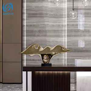 Bandeja Decorativa de Resina de Estilo Europeo, Forma Irregular, Diseño Contemporáneo para Entrada, Escritorio, Recepción de Hotel, Sala de Estar - Product Image 2