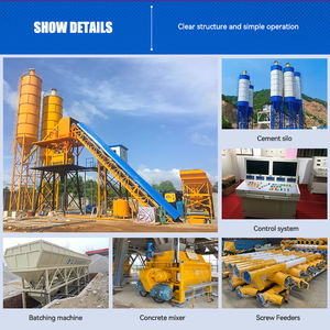 Mini Hzs 25 hingga 240 M3/jam Pabrik Beton Siap Pakai Ukuran Kecil Sistem Muat Sendiri 60m3 Harga Pabrik Beton Sistem Muat Sendiri - Product Image 6